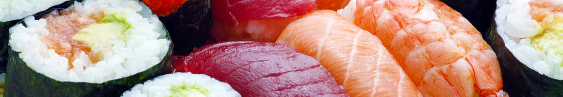 Eating American (New) Sushi at Whitebrier Restaurant restaurant in Avalon, NJ.